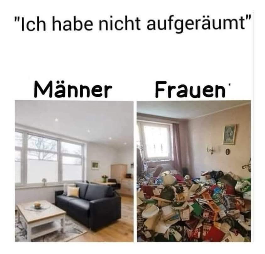 aufräumen