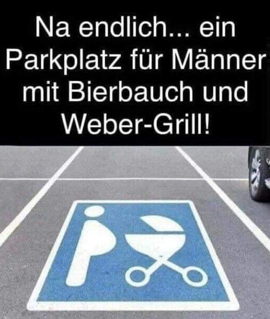 der Parkplatz - parking, miejsce parkingowe