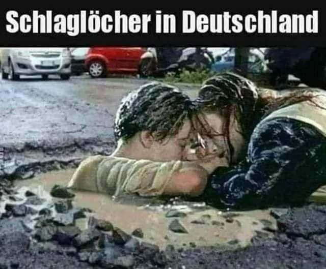 das Schlagloch - wyrwa