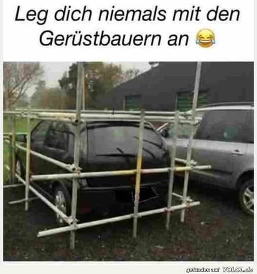 das Gerüst - rusztowanie, szkielet, pomost, szkic