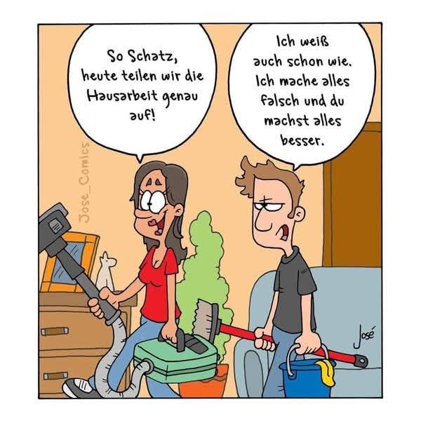 die Hausarbeit - praca w gospodarstwie domowym