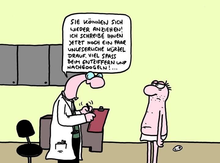 das Kürzel - znak stenograficzny, skrót