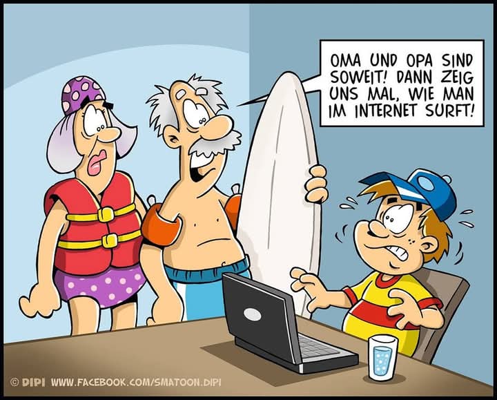 surfen - uprawiać surfing, surfować po internecie