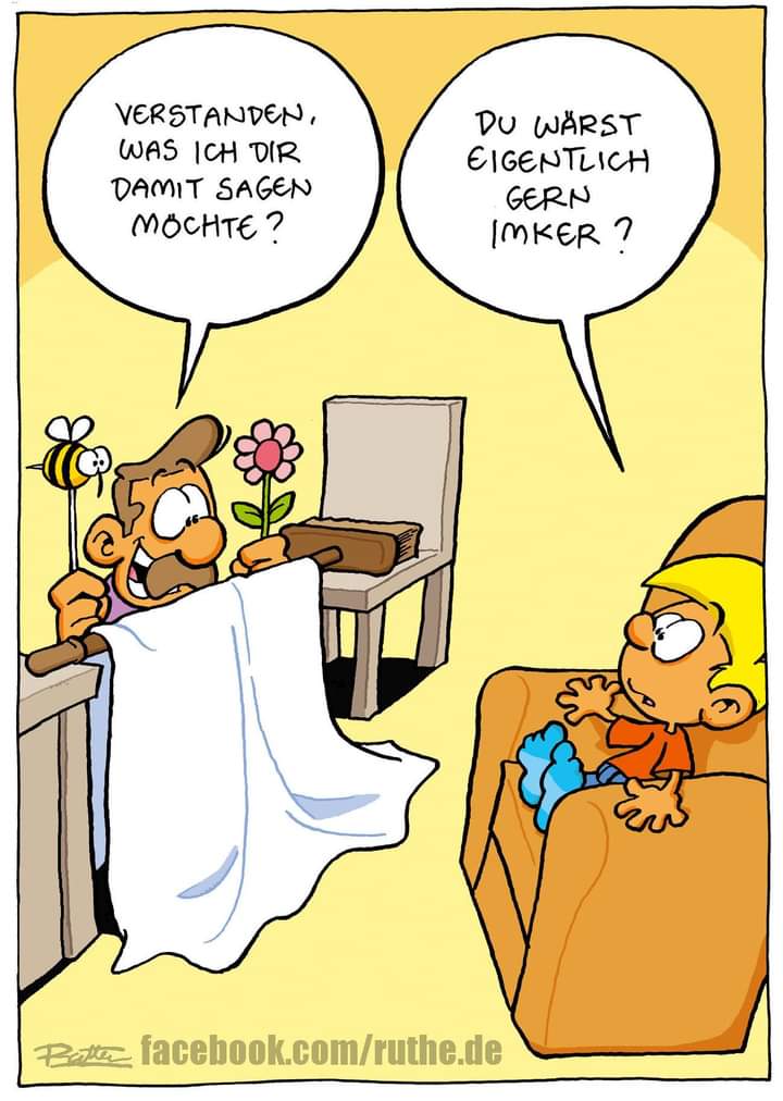 Imker der Imker - pszczelarz