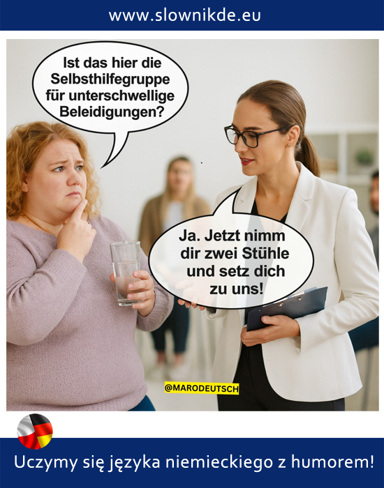 die Beleidigung - obraza, zniewaga