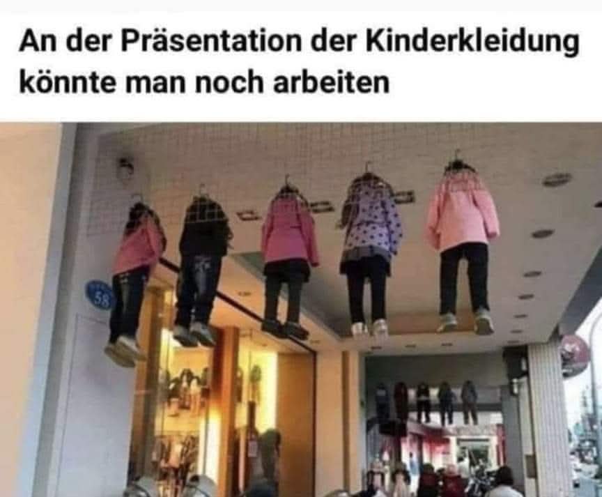 die Kinderkleidung - odzież dziecięca
